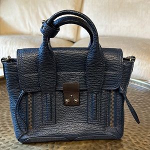 3.1 Phillip Lim Pashli blue mini satchel